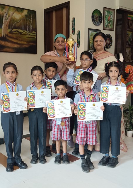 Inter School Skating Tournament held at K.R. Mangalam School